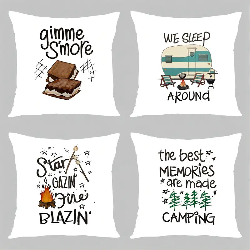 Star Gazin' Fire Blazin' Throw Pillow