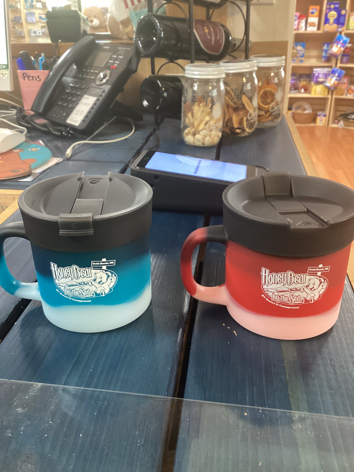 Honey Bear Logo Silipint Cups