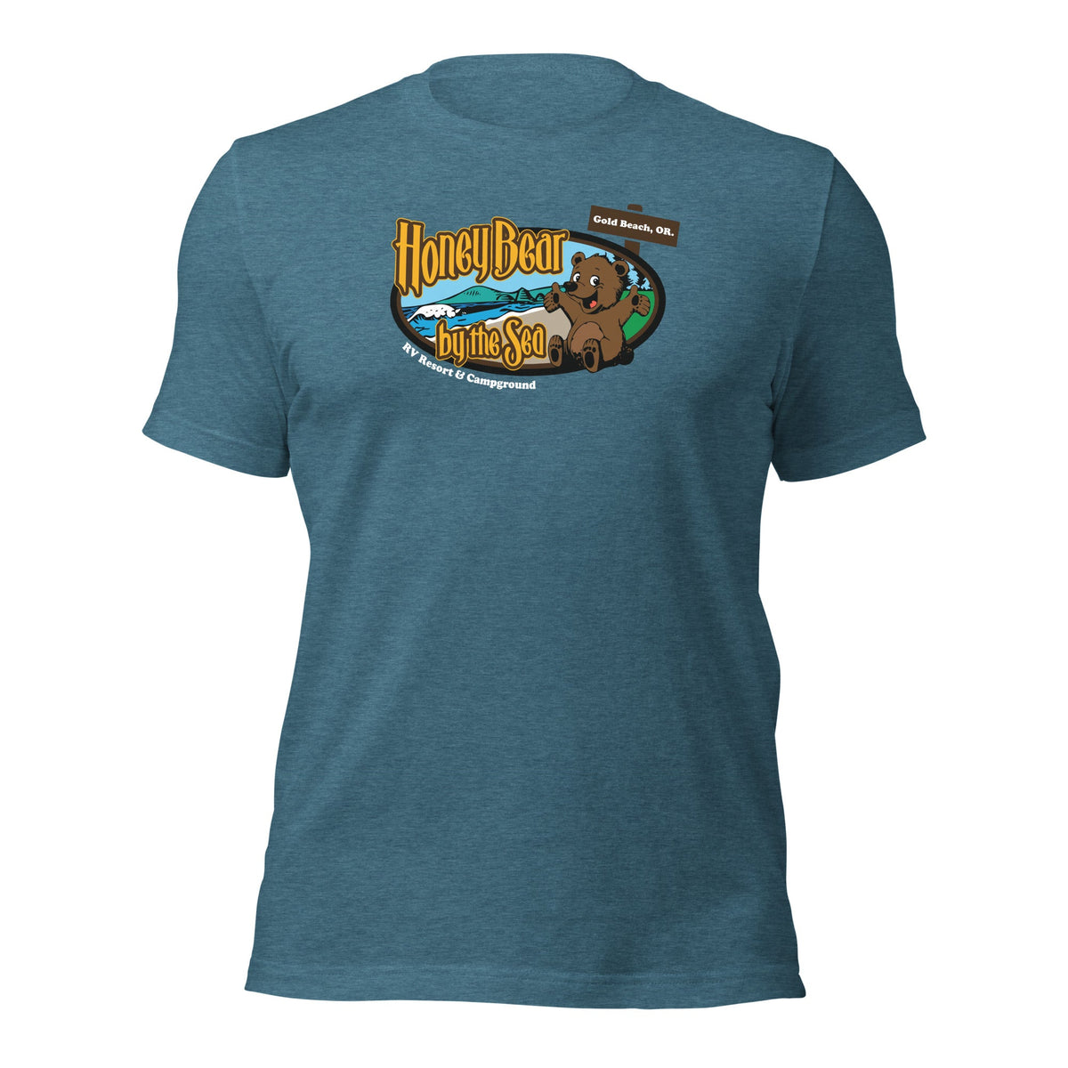 Honey Bear By the Sea Logo Unisex T-Shirt