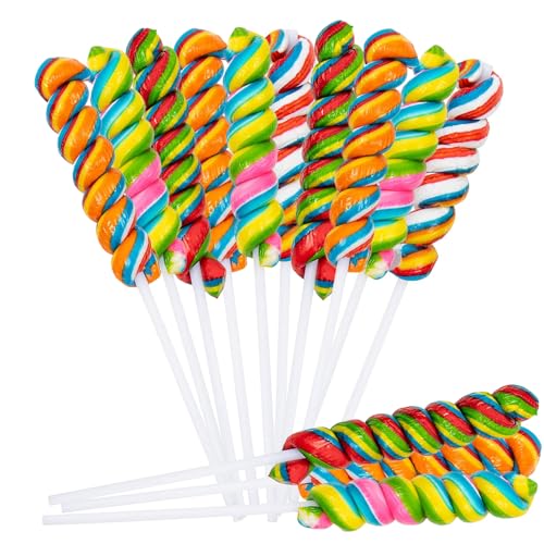 Rainbow Twisty Pops