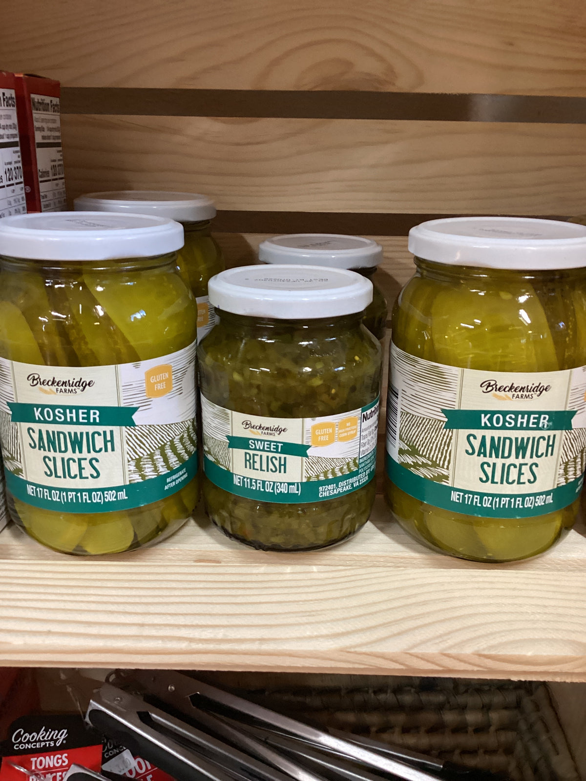 Condiments & Cooking Items