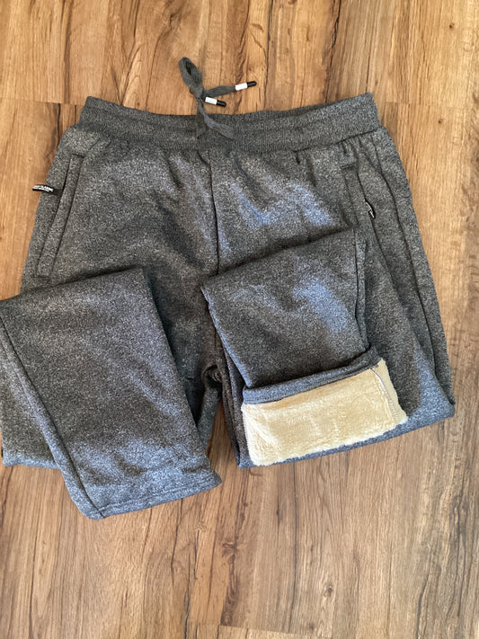 Hb Sweatpants with Sherpa Lining