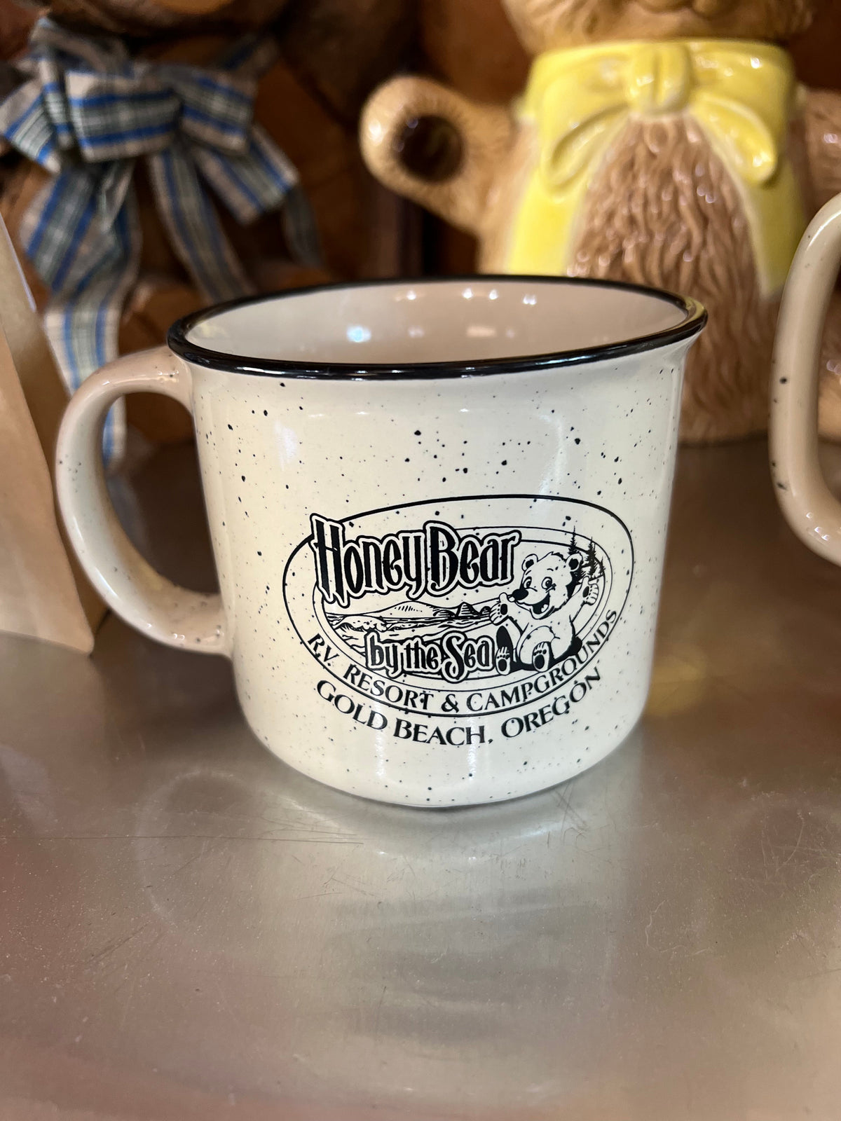HB Honey Bear by the Sea Coffee Cup / Mug