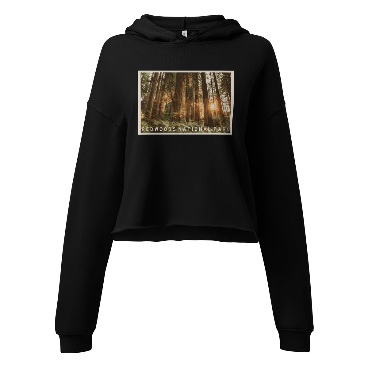 CLEARANCE Redwoods National Park Ladies Crop Hoodie